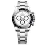Rolex Cosmograph Daytona 126500LN Panda white dial with black Cerachrom bezel on Oyster bracelet