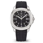Patek Philippe Aquanaut Luce 5267-200A-001 steel diamond bezel black dial